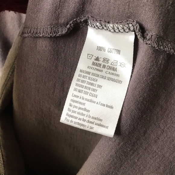 3/$20 Rhythm Off The Well Worn Path Grey Tee Shirt - Picture 4 of 6